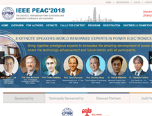 Tablet Screenshot of peac-conf.org